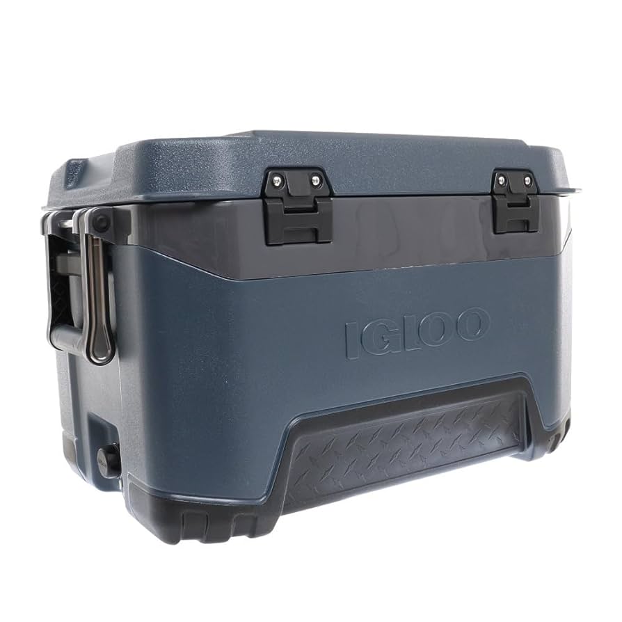 Igloo Heavy Duty BMX Ice Chest 52 QT Cooler, RGD BLU.TACT